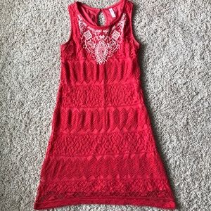Xhilaration coral dress XS